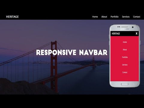 Pure Css Responsive Navigation Menu Tutorial No Javascript Or Jquery