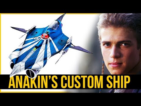 Star Wars Ships: Anakin's CUSTOM Delta-7 Starfighter | Azure Angel