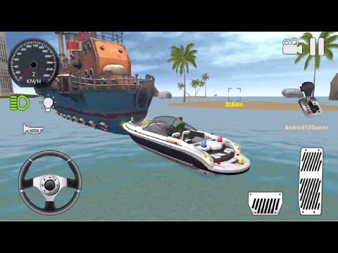 American Boat Coast Lifeguard Rescue 2020 - Android Gameplay