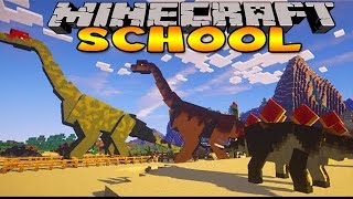 Minecraft School : DINOSAUR JURASSIC PARK TRIP!