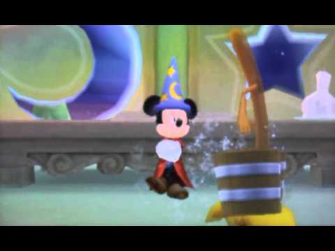 Kingdom Hearts 3D Cutscene 139 - The Sorcerer's Mistake