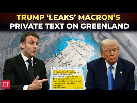 Macron-Trump clash in public over Greenland; US President ‘leaks’ private text of G7 meeting offer