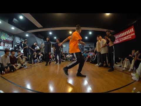 Underworld Bboy Battle // Bboy 3on3 // Naughty Boy vs KNUD Bboy (Best-8)