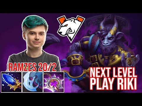 Ramzes Aghanim's Riki Mid. Next Level Play.