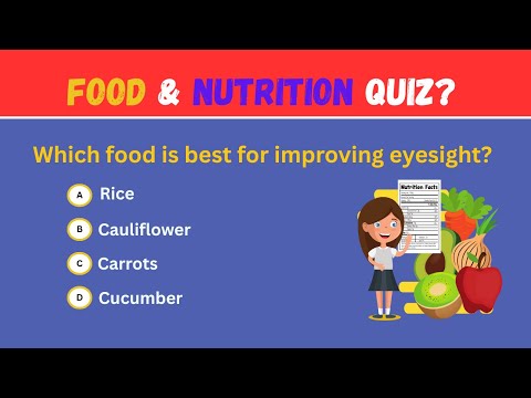 The ultimate Food and Nutrition Quiz🍎🥦 | Healthy Choices