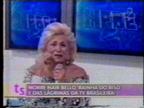 HEBE CAMARGO CHORA AO FALAR DE NAIR BELLO