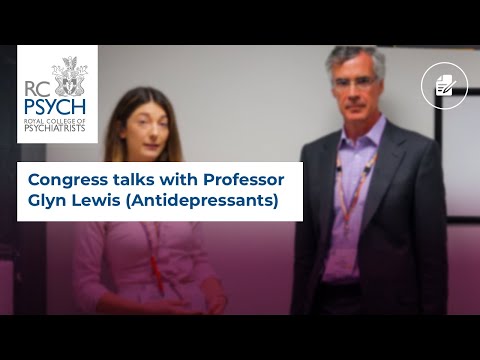 Dr Natalie Ashburner interviews Professor Glyn Lewis: Antidepressants