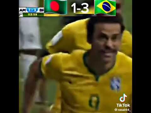Bangladesh vs Brazil 2018 football khela notun saree please subscribe