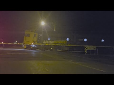 7733V/7939V PN down empty grainy (G X XR), Geelong to Woomelang, 0040, 27/6/25, Ararat Jnc VIC