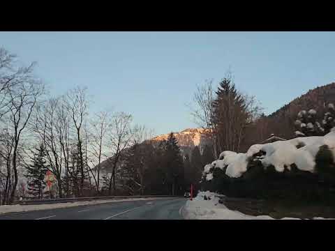 Driving from Land Salzburg to Thalgau