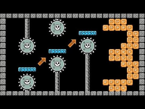 ★Scary Blue Platforming 3★ by d101 🍄Super Mario Maker 2 ✹Switch✹ No Commentary #cwd