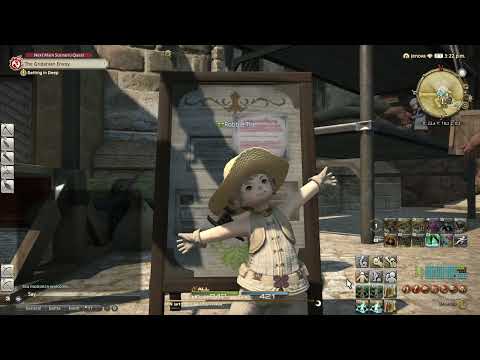 Quest 177 - That's Why They Call it Fool's Gold (MIN Levequest) #1QAD #FFXIV