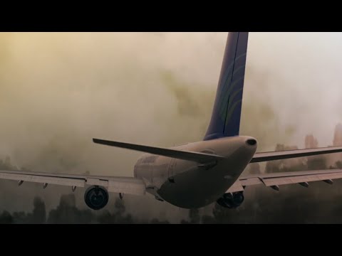 Garuda Indonesia Flight 152 - Crash Animation