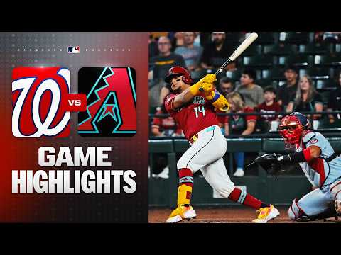 애리조나 VS 워싱턴 5:1 MLB 하이라이트