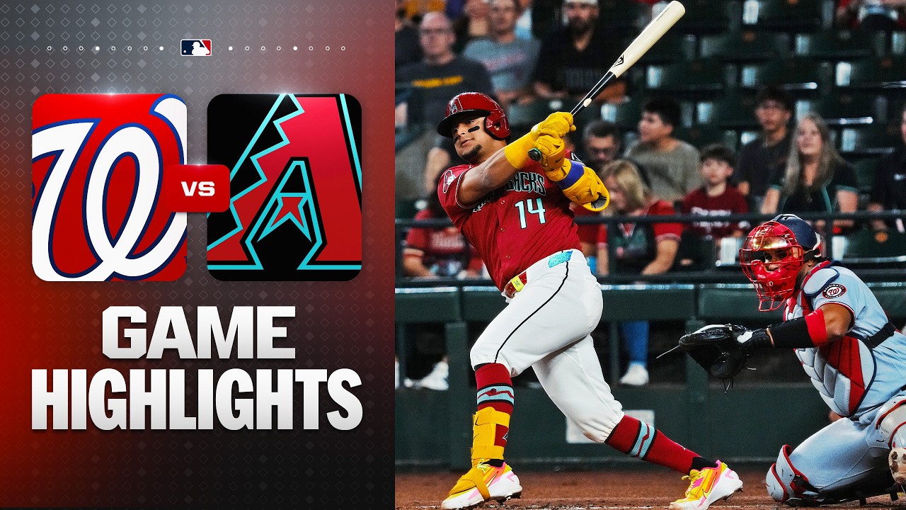 Nationals vs. D-backs Game Highlights (6/7/26) | MLB Highlights