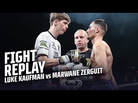 Luke Kaufman vs Marwane Zerguit | SuperShowDown | Full Fight Replay | Fight Record