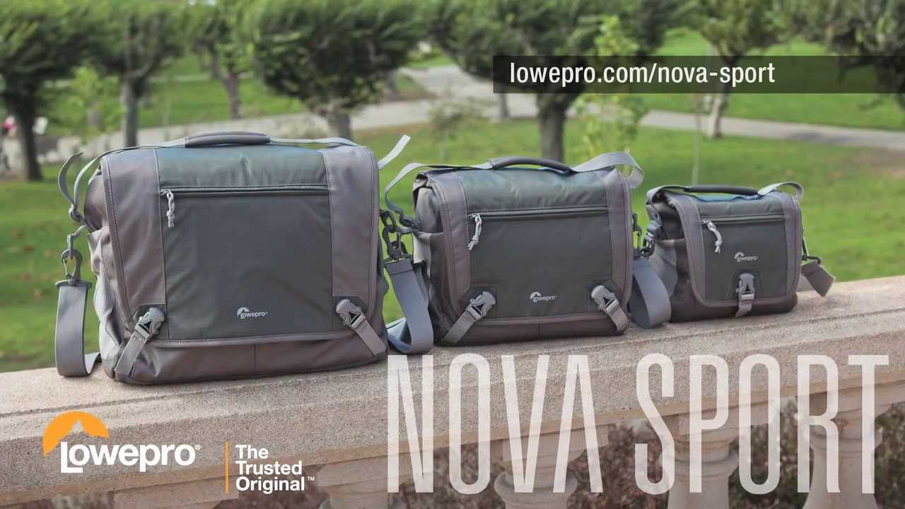 фотосумка Lowepro Nova Sport 17L AW серый
