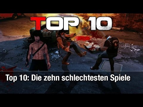 Top 10 Der schlechtesten Videospiele