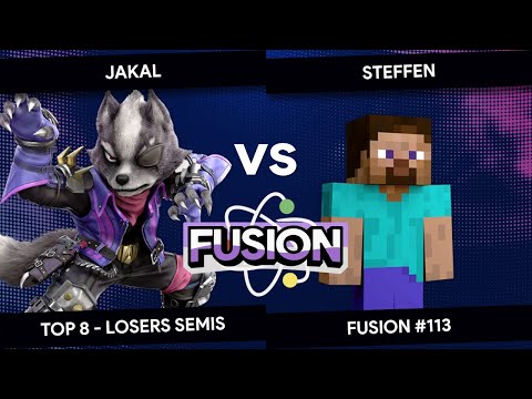 Fusion #113 - Jakal (Wolf) vs Steffen (Steve) - Top 8 - Losers Semis