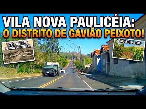 PASSEIO DE CARRO PELA VILA NOVA PAULICÉIA - GAVIÃO PEIXOTO-SP