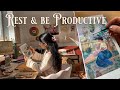 Work Rest Mindful To Boost Productivity Well Being Cozy Art Vlog