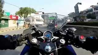 preview picture of video 'CBR 250R Nepal Gopro Hero3+'