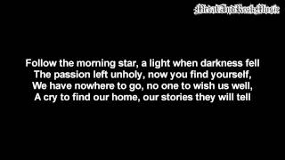 Black Veil Brides - Fallen Angels | Lyrics on screen | HD
