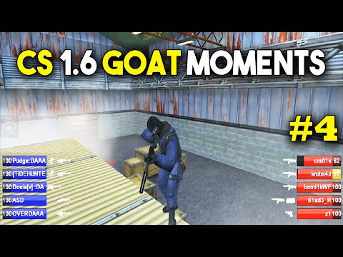 The Greatest CS 1.6 PRO Moments of All Time - 4/5