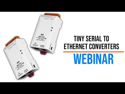 Tiny Serial to Ethernet Converters