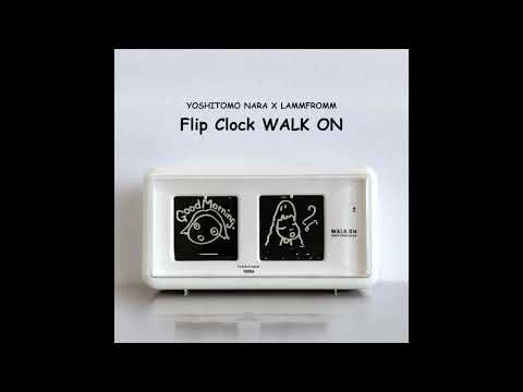 Yoshitomo Nara Walk On Flip Clock - Blue – MoMA Design Store