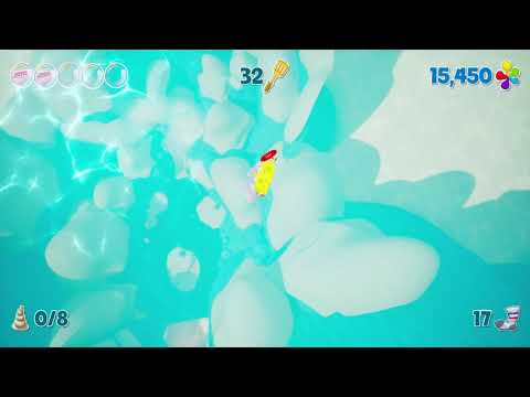 Sand Mountain Giant Height Glitch - Spongebob Battle for Bikini Bottom Rehydrated