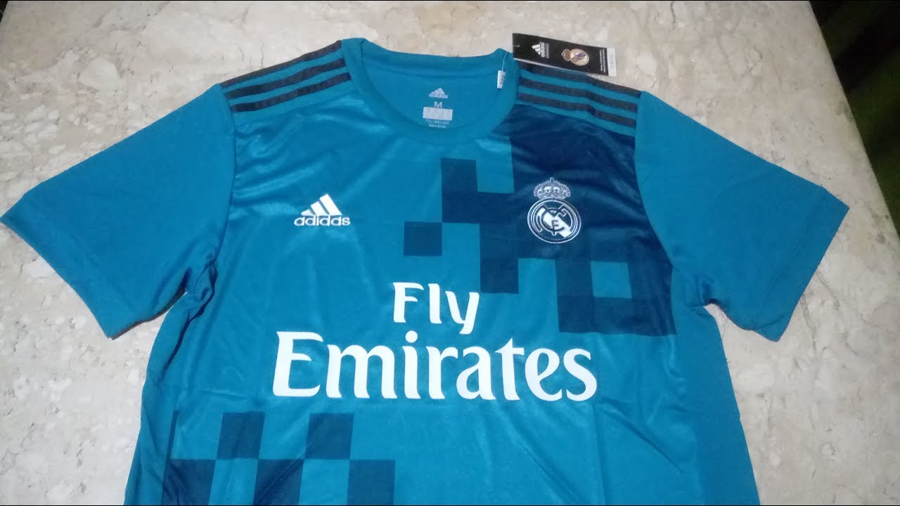 Camisa Real Madrid 17/18 - Unboxing + Review (jerseysmark.com)