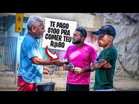 MUDINHO FULEIRO - pegadinha