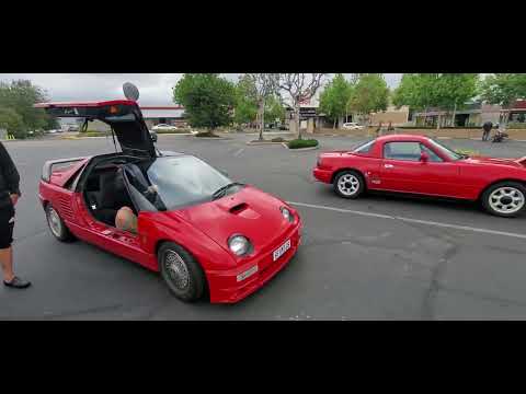 Thumbnail for Miata is giant next to a Autozam AZ1 @_@ hm² by Autozam