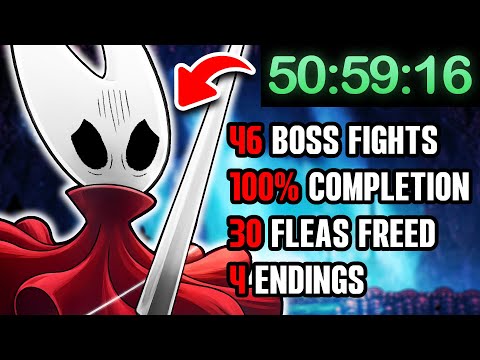I played Hollow Knight: Silksong NONSTOP until I got 100%... it changed my life
