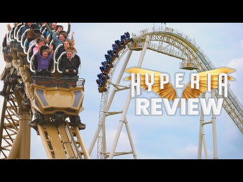 Hyperia Review | Thorpe Park's New Record Breaking Hyper Coaster & the UK's BEST