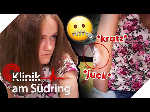 Schülerin SPRACHLOS: Ihre Schuppenflechte ist NICHT der Auslöser! 🤐 🤨 | Klinik am Südring | SAT.1