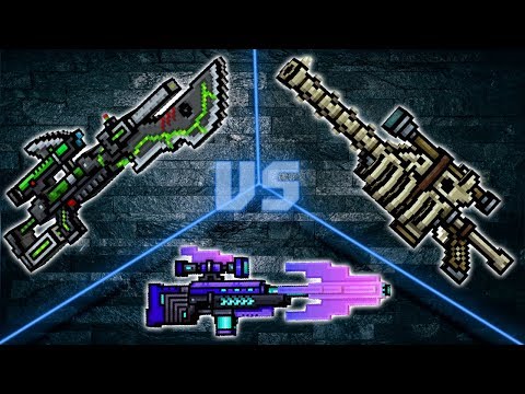 Comet VS Wyvern VS Bone Sniper Rifle - Pixel Gun 3D