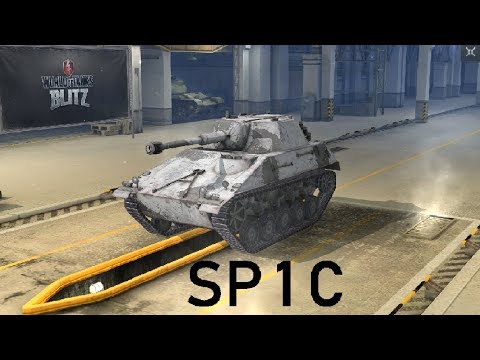 World of Tanks Blitz SP 1 C 5 kills over 3k DMG 60fps 1080p MAX GRAPHICS