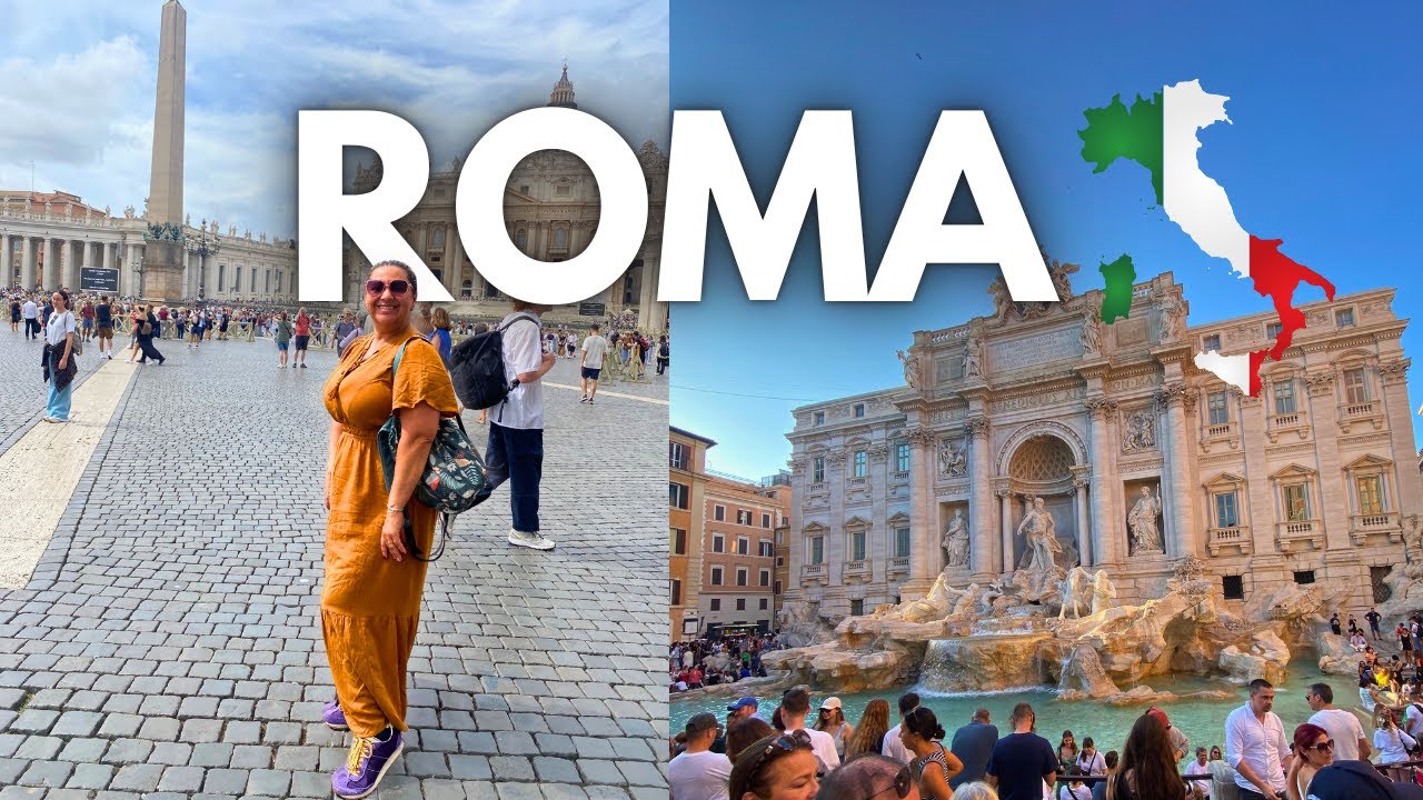 EM ROMA  DE BUS/AUTOCARRO/ÔNIBUS PELA GREENLINE TOURS