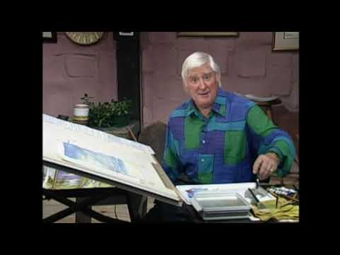 Frank Clarke Simply Painting Around the world- Lighthouse at Greenore