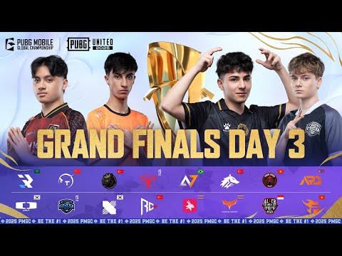[EN] 2025 PMGC Grand Finals | Day 3 | PUBG MOBILE Global Championship