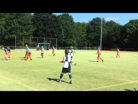 Oefenwedstrijd hockey HCA Zoetermeer