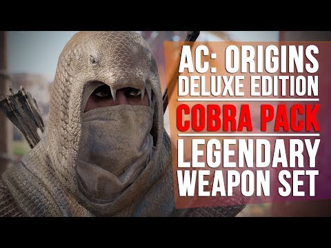 Assassin's Creed Origins DLC - Cobra Outfit & Legendary Gear Set