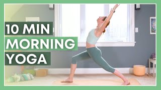 10 min HEART CHAKRA Morning Yoga - Upper Body Yoga