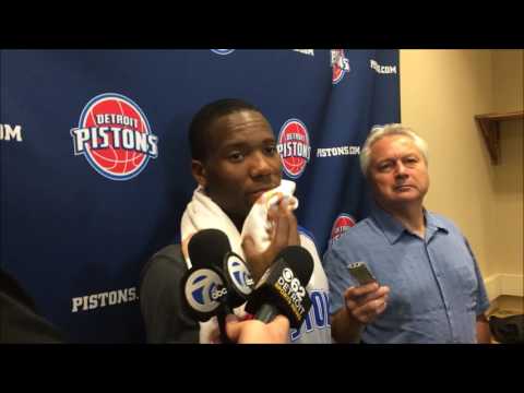 Kay Felder works out for Pistons