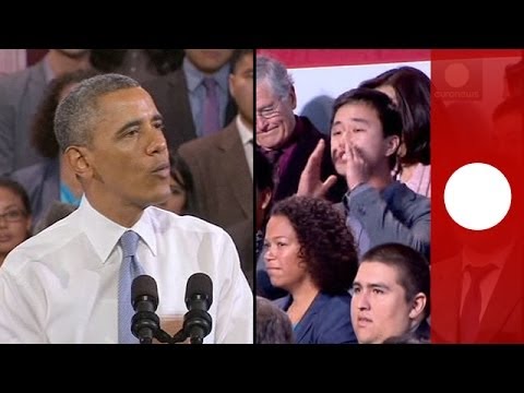 Vidéo : Obama répond à un perturbateur pendant son discours sur l' immigration