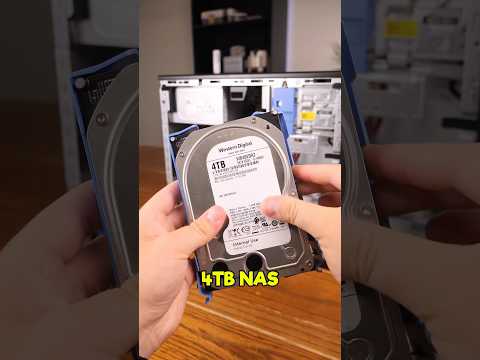 I Turned an Old Office PC into a File-Sharing Beast 🔥 #NAS #FileSharing #TechShorts