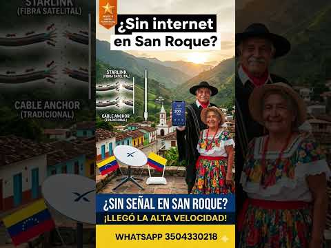 Instalación Starlink en San Roque Antioquia 🛰️ | Internet para tu Finca y Trapiche