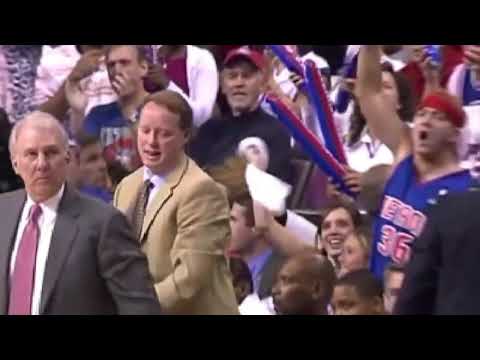Eminem @ Spurs-Pistons - Game 4 - NBA Finals 2005